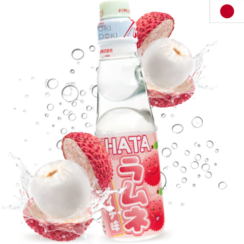 Hata Ramune Japonés Lychee 200ml