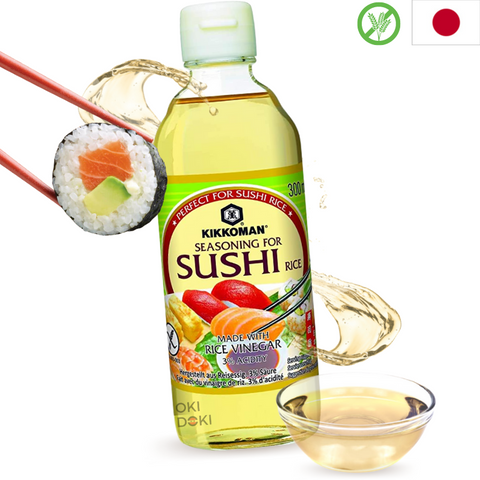 Kikkoman Vinagre Preparado para Arroz de Sushi Sin Gluten 300ml