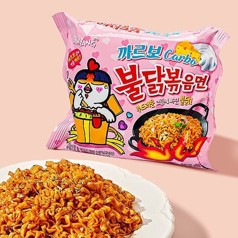 Samyang Buldak Ramen Hot Chicken Carbonara Picante (halal) 130g X 5uds