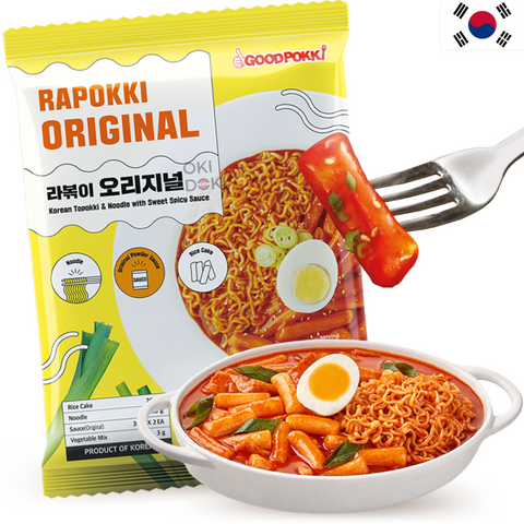 Goodpokki Rabokki con Salsa Dulce y Picante 373g