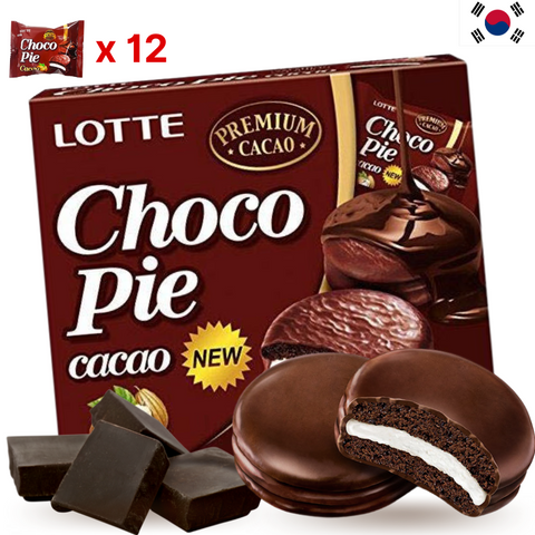 Lotte Choco Pie Cacao 28g X 12uds