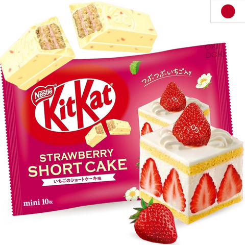 Kit Kat Mini Japanese Strawberry Cake Flavor 10pcs 116g