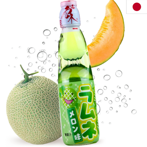 Hata Ramune Japanse Meloen 200ml