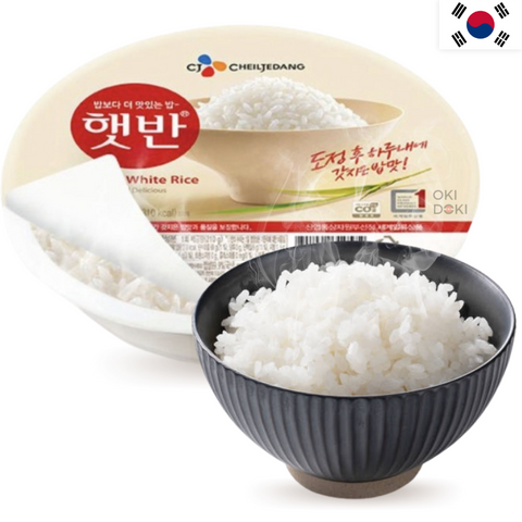 CJ HETBAHN  Arroz Coreano Para Microondas 210g