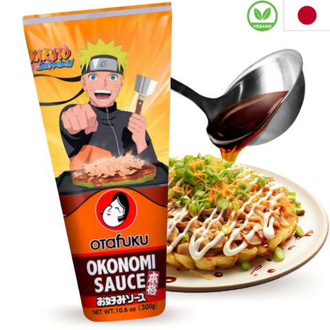Otafuku Naruto Salsa Okonomiyaki, Takoyaki O Patatas Fritas Vegano 300g