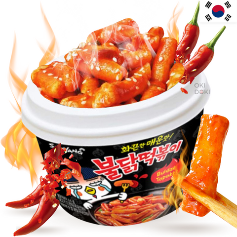 Samyang Buldak Hot Chicken Tteokbokki Original Picante (Microondas) 185g