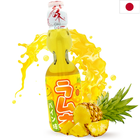 Hata Ramune Japonés de Piña 200ml