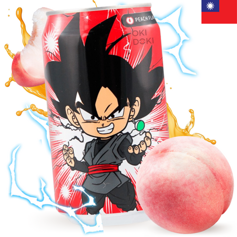 Ocean Bomb Dragon Ball Soda de Melocotón Goku Black 330ml