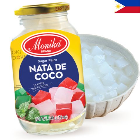 Monika Creme de Coco Branco (gelatina) para Sobremesa 340g