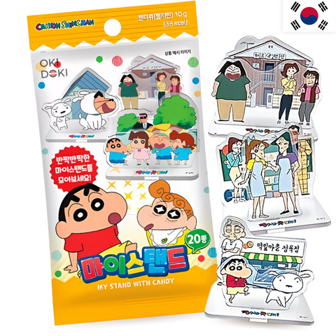 Measty Caramelo con Figura de Escenario de Shin Chan 10g