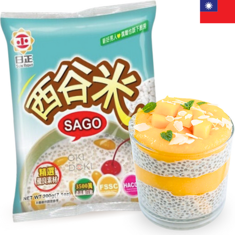 Sun Right Bolitas Pequeñas de Tapioca Sago 200g