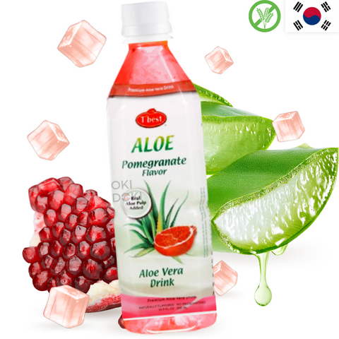 T'best Bebida de Aloe Vera Granada Pomagrante (Sin Gluten) 500ml