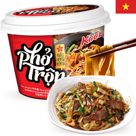 CUNG ĐÌNH KOOL Fideos Salteados con Salsa de Soja Pho Tron 乾炒牛河 80g