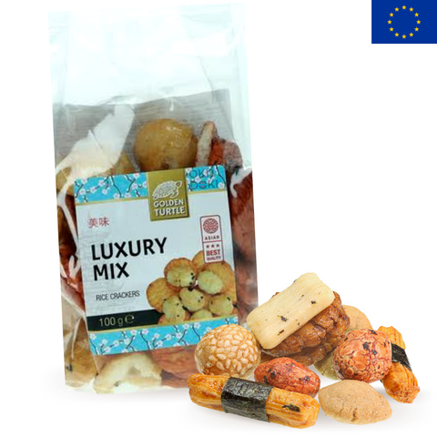Gt Rice Crackers Galletas de Arroz Luxury Mix 100g