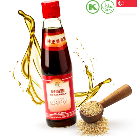 Oag 100% Pure Sesame Oil 360ml