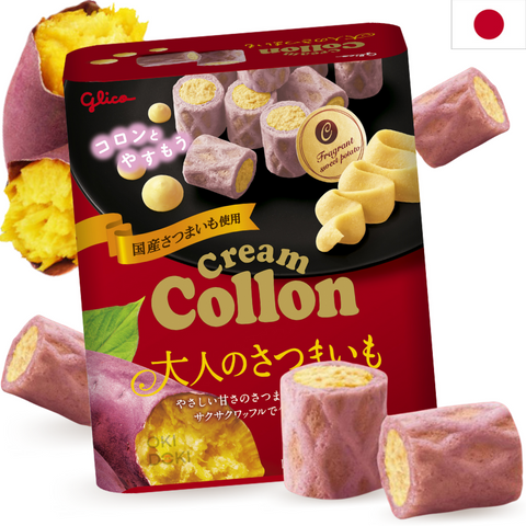 COLLON Biscuitrolkoekje gevuld met zoete aardappelroom 48g