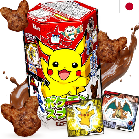 Tohato 宝可梦皮卡丘巧克力饼干 23g