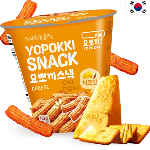 Yopokki Cup Snack Tteokbokki Queso 50g