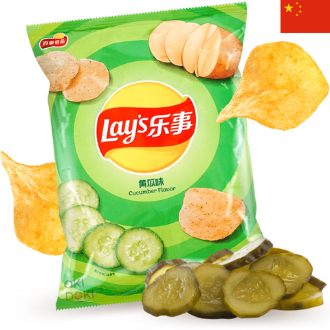 Lay's Cucumber Flavor Potato Chips 70g