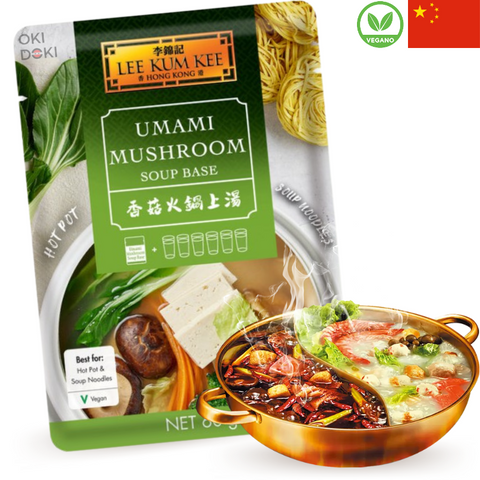 Lee Kum Kee Broth for Hotpot Umami Mushrooms Vegan 60g