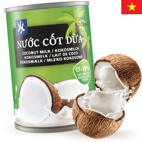 Hs Leche de Coco Coconut Milk 17-19% 400ml