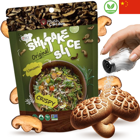 Mush Garden Shiitake Snack (plakjes) 60g