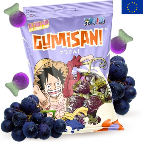 Gomas sabor uva Ultra Pop One Piece 80g