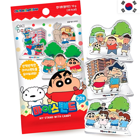 Measty Caramelo con Figura de Escenario de Shin Chan 10g