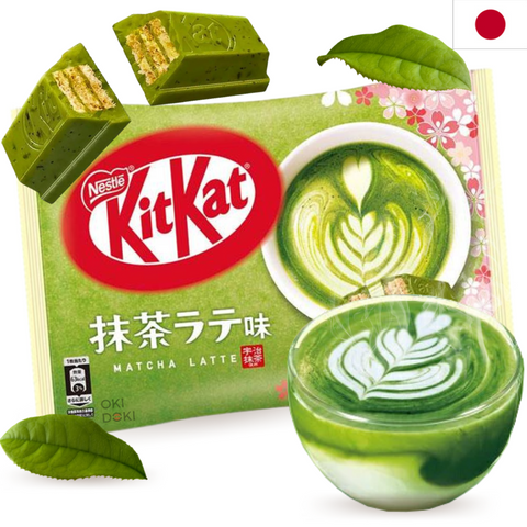 Kit Kat Japonés Matcha Latte 10uds 116g