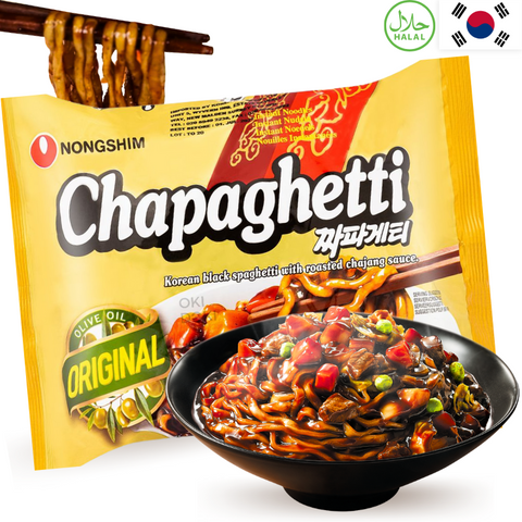 Nongshim Chapagetti Fideos con Chajang Jjajang Coreano 140g