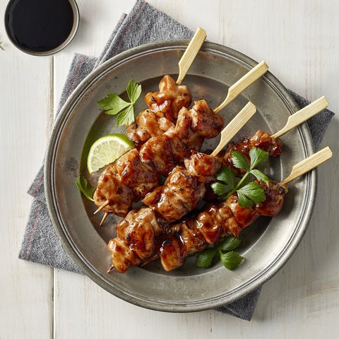 CJ BIBIGO Brocheta de Pollo Coreana Soja y Ajo 180g 3pcs
