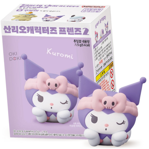 Bandai Chicle Con Figura de Sanrio Friends Ver. 2 1pc