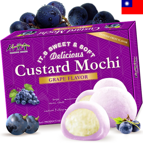 BAMBOO HOUSE Custard Druivensmaak 180g