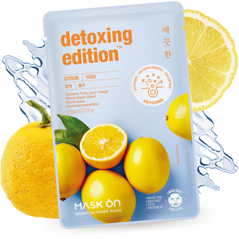 Mask On Mascarilla Facial con Yuzu Detoxing 1pc