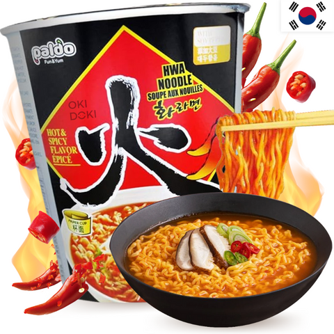 Paldo Fideso Cup Hwa Spicy Ramen 65g