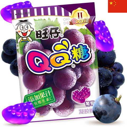Want Want Grape Gummies 70g