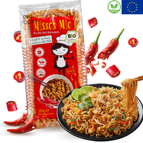 Mister Mie Noodles Chili (Biologisch Veganistisch) 250g