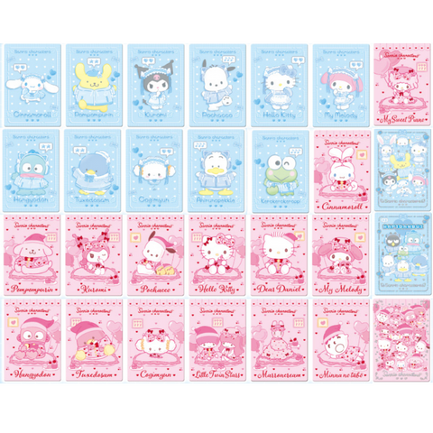 BANDAI Sanrio Characters Wafer Galleta Crujiente con Tarjeta 14g