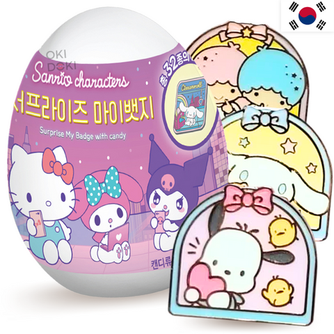Measty Caramel with Sanrio Badge Collectible 10g