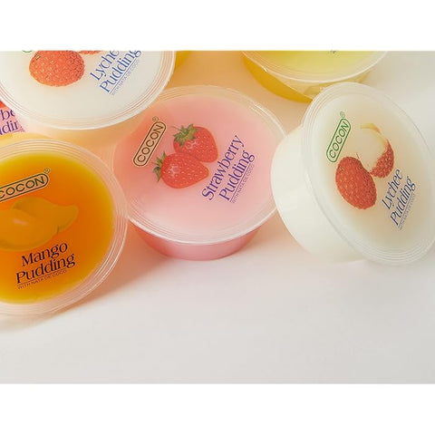 COCON Pudding con Gelatina Sabor Fruitas Mixtas Halal 6uds 480g