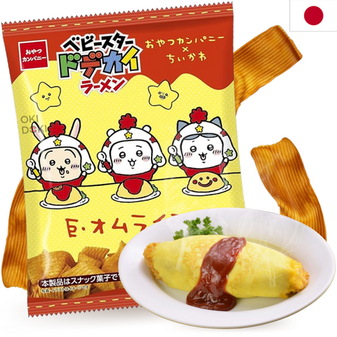 Oyatsu Company Chiikawa Snack Ramen Rijstomelet Smaak 60g