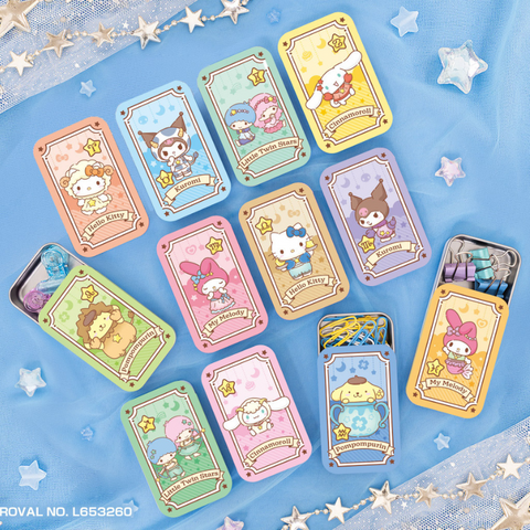 Heart Caramelos Ramune con Contenedor Sanrio 10g