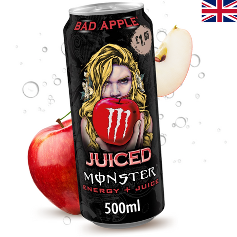 Monster Uk Energy Bad Apple 500ml