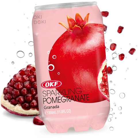 OKF Refresco Sparkling Sabor Granada Halal 350ml