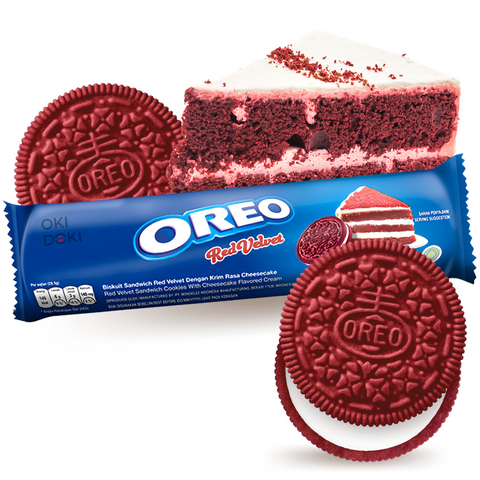 Bolo Oreo Red Velvet Sabor Halal 119,6g