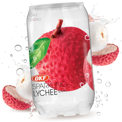 OKF Refresco Sparkling Sabor Lichí Halal 350ml