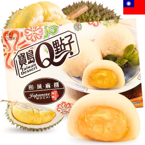 Taiwan Q Mochi Durian 210g