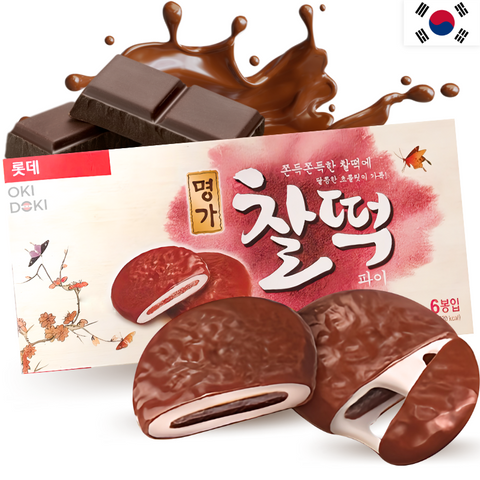 Lotte Mochi met chocoladevulling 35g x 6 stuks