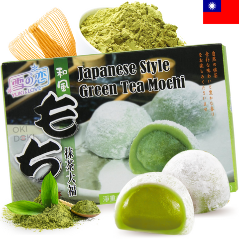 Yuki &amp; Love Matcha Mochi (6 stuks x 35 g) 210 g