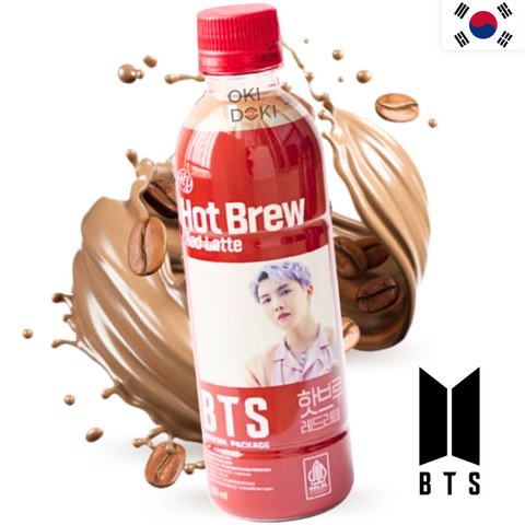 Hy Bts Hot Brew Red Coffee Latte Sweet Red Coffee Latte 350ml